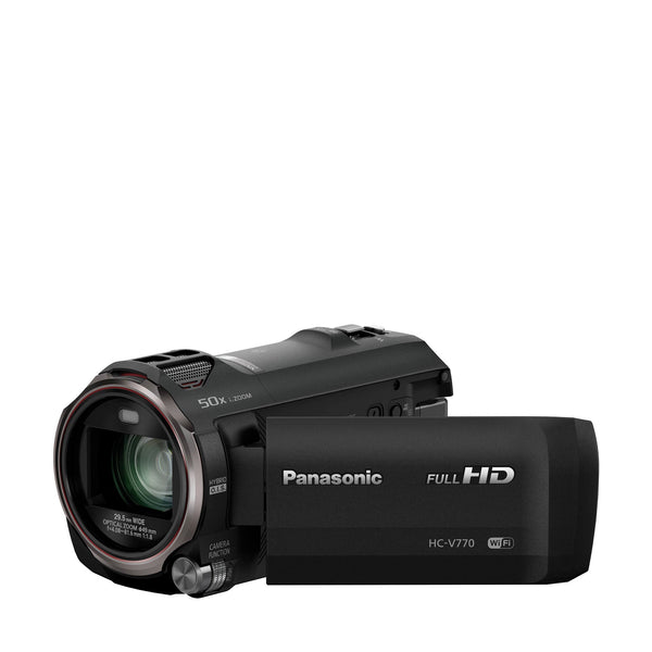 Panasonic Full HD Camcorder 24X Optical Zoom, HDR Capture