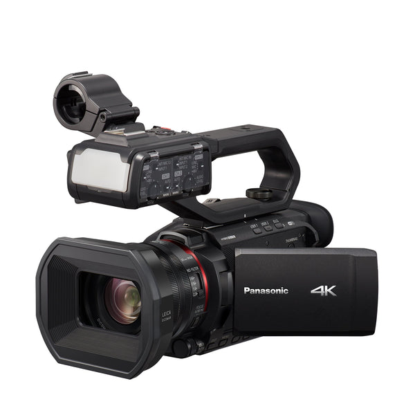 Panasonic 4K Professional Camcorder 24X Optical Zoom, Live Streaming